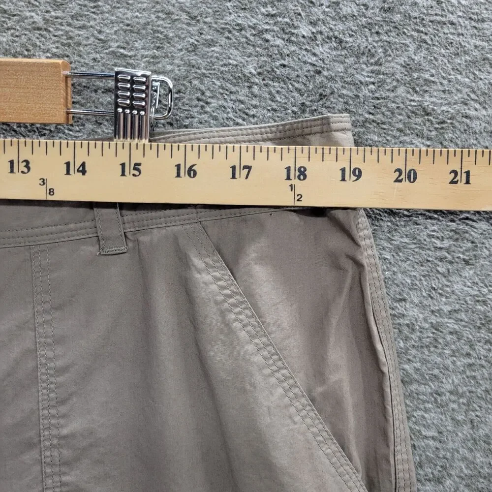 Tommy Bahama Pants Women's 16 Gray Snappy Poplin Crop Relax Fit NWT (MSRP $88) - Picture 7 of 11